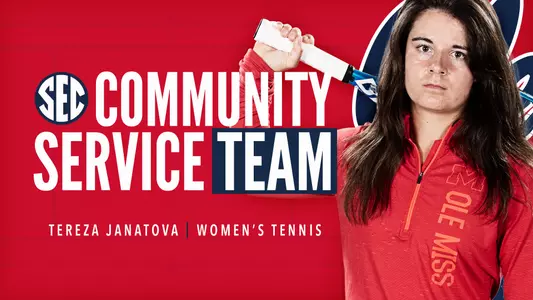 Tereza Janatova 2018-19 SEC Community Service Team