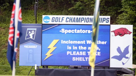 NCAA Suspended Play