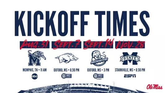 2019 Kickoff Times
