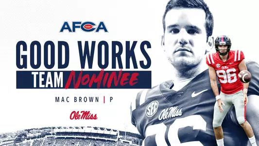 Mac Brown - AFCA Good Works Team Nominee