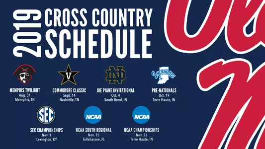 2019 XC Schedule