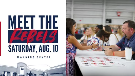 2019 Soccer Meet the Rebels Graphic