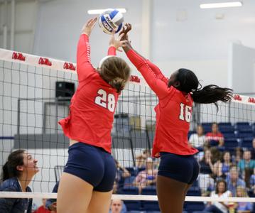 Ole Miss Volleyball vs Rice in Oxford, MS, on Friday, Aug. 30, 2019.Photo by Petre Thomas/Ole Miss AthleticsInstagram and Twitter: @OleMissPix Buy Photos at RebelWallArt.com