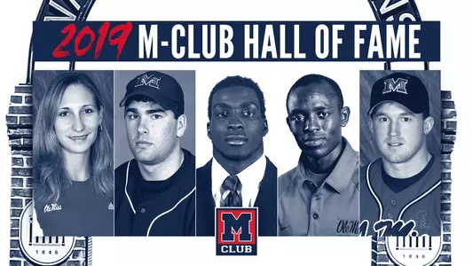 2019 M-Club Hall of Fame Graphic