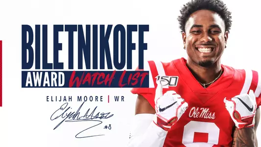 Elijah Moore - BIletnikoff Award Watch List