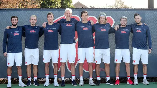 Men's Tennis, spring 2020 team