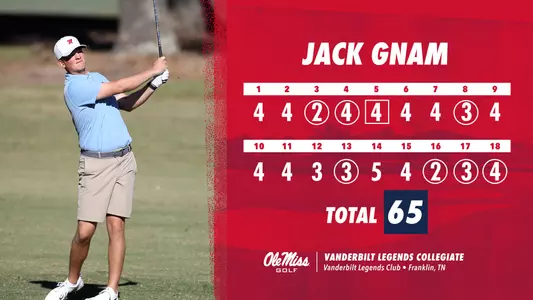 Gnam Career Low Scorecard - Vanderbilt Legends Collegiate