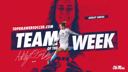 Ashley Orkus - TDS Team of the Week