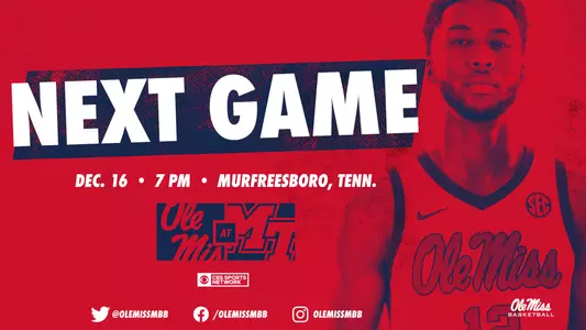 Next Game: Middle Tennessee