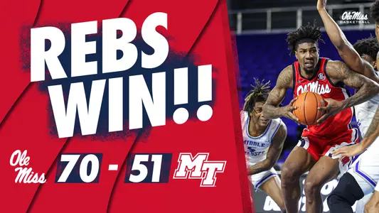 Final Score Graphic at MTSU