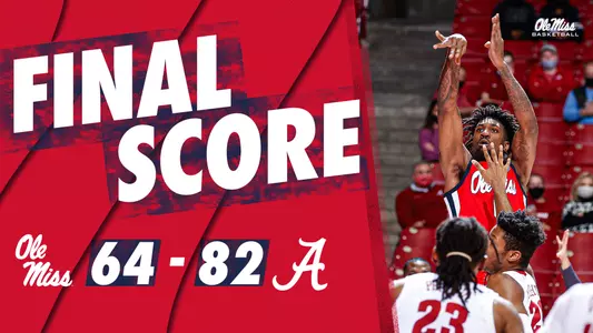 Final Score Graphic at Alabama