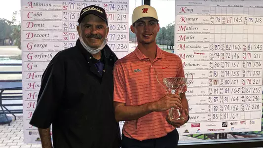 Kye Meeks Danielle Naes Collegiate Medalist