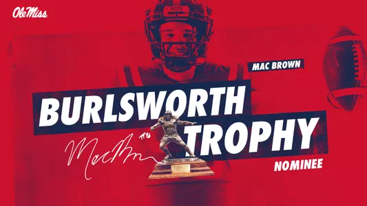 Mac Brown - Burlsworth Trophy