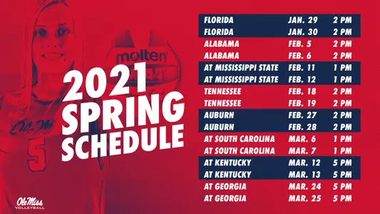 Spring 2021 Schedule