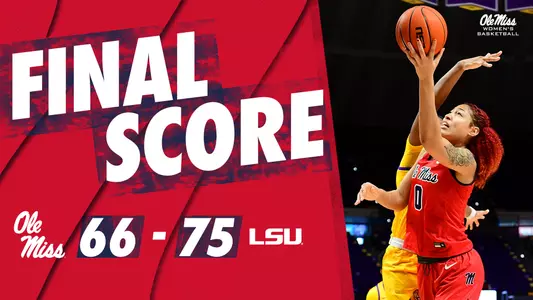 WBB Final at LSU 01-31-21