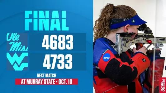 Rifle Final Score Graphic / WVU