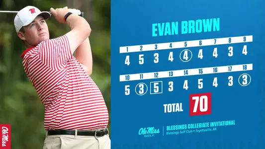 Evan Brown Blessings Scorecard Day 1