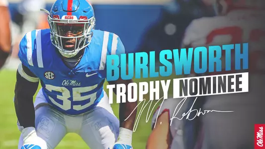 Mark Robinson - Burlsworth Trophy