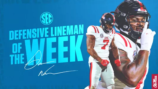 Sam Williams - SEC Defensive Lineman of the Week