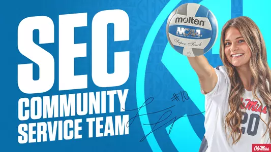 Lauren Thompson SEC Community Service Team