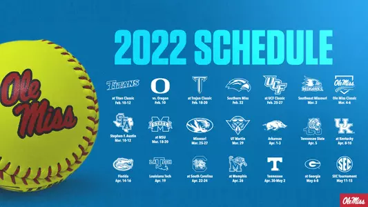 2022 Softball Schedule
