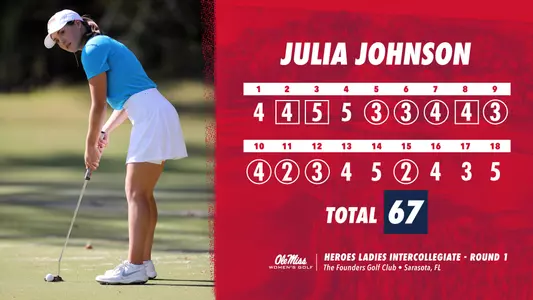 Julia Johnson - Heroes Ladies Intercollegiate - Round 1