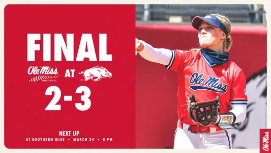 Arkansas Final Score Graphic