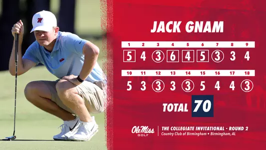 Jack Gnam scorecard