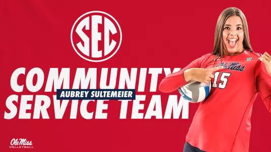 Aubrey Sultemeier SEC Community Service