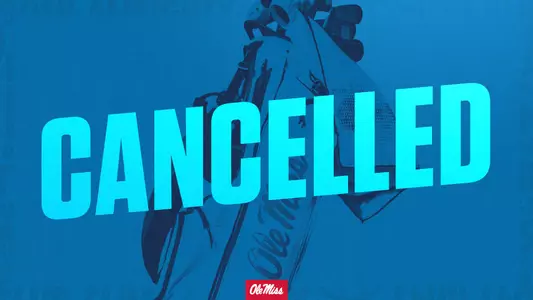Men's Golf Cancelled