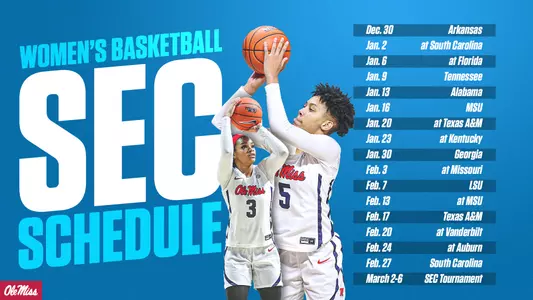 2021-22 WBB SEC Schedule