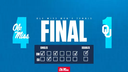 MTennis final vs. Oklahoma