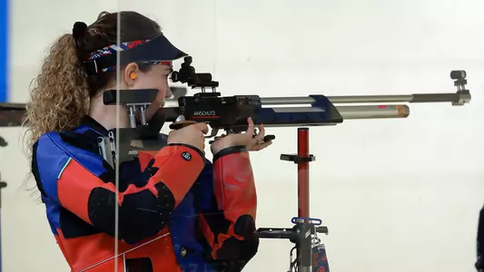 Ole Miss Rifle vs Akron at the Patricia C. Lamar National Guard Readiness Center in Oxford, MS, on Saturday, Oct. 16, 2021.Photo by Petre Thomas/Ole Miss AthleticsInstagram and Twitter: @OleMissPix Buy Photos at RebelWallArt.com