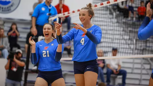 Ole Miss Volleyball faced off against Missouri in Gillom Performance Center on October 21, 2022.Photo by Reed Jones/Ole Miss AthleticsInstagram and Twitter: @OleMissPix Buy Photos at RebelWallArt.com