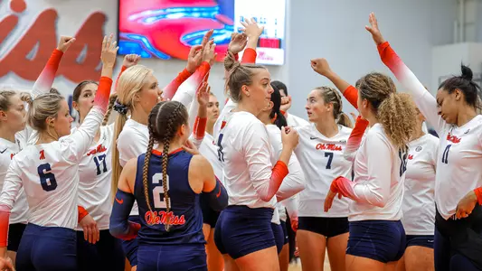 Ole Miss Volleyball v. Missouri in Oxford, Mississippi on October 22, 2022.Photo by Bella Wood/Ole Miss AthleticsInstagram and Twitter: @OleMissPix Buy Photos at RebelWallArt.com