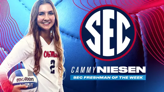 Cammy Niesen SEC Freshman of the Week
