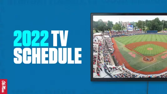 Baseball TV Schedule Graphic