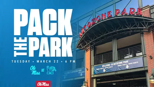 Memphis at Baseball Pack the Park Graphic