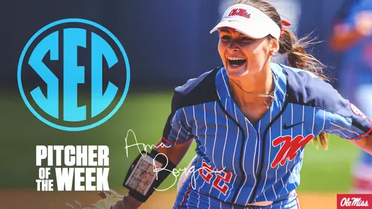 Anna Borgen SEC Pitcher of the Week