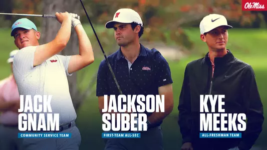 MGolf Sec Awards Trio