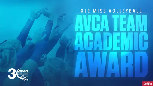 Ole Miss Volleyball AVCA Academic Award