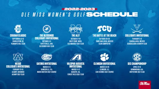 Ole Miss WGolf Schedule