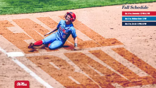 Softball Fall Ball Schedule