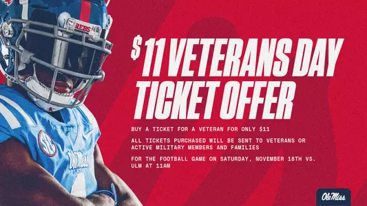Veteran's Day Ticket Promo