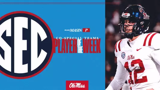 Masin SEC Special Teams POTW