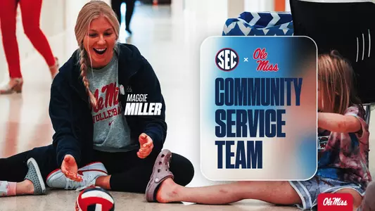 Maggie Miller SEC Community Service Team