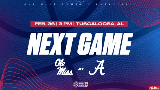 WBB Next Game-at Alabama
