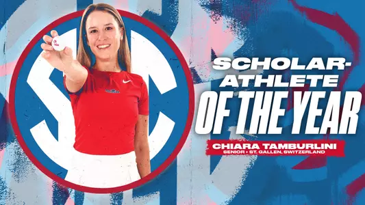Chiara Tamburini SEC Scholar Athlete