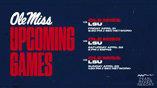 LSU Upcoming Games