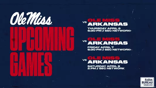 Arkansas Upcoming Games